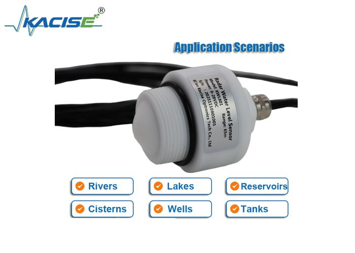 KWL801 เครื่องตรวจจับระดับน้ําแบบไร้สัมผัส Radar ด้วยช่วงความถี่ 76GHz-81GHz ระยะการวัด 65m และความแม่นยํา ±1mm