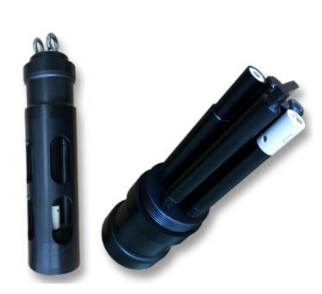 RS485 Output IP68 Grade 100mA เครื่องตรวจจับคุณภาพน้ําปัจจุบันหลายพารามิเตอร์สําหรับการติดตามออนไลน์