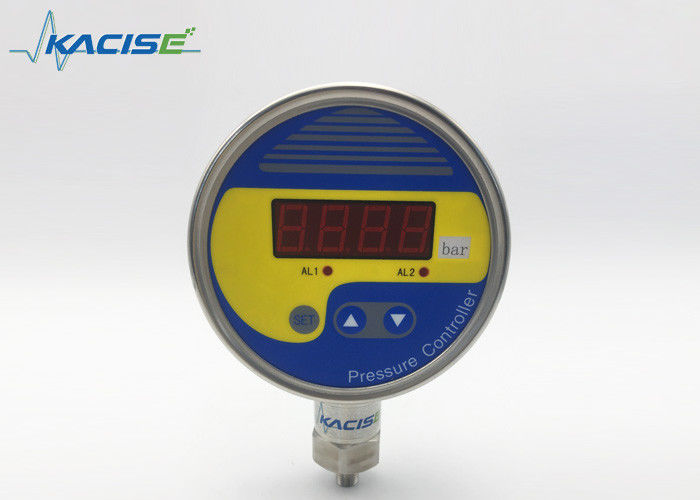 IP65 24V 200% อัตราการอุดหนุน เครื่องวัดแรงดันดิจิตอลความแม่นยําสูง พร้อมจอ LED ขนาด 0.56 นิ้ว