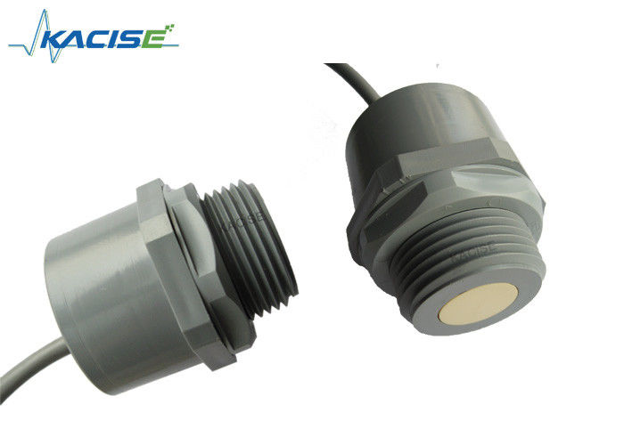 IP67 เครื่องตรวจจับระดับความรุนแรง ultrasonic กันน้ํา ความถี่ 125KHZ และผลิต RS485 สําหรับการวัดของเหลวที่ไม่ติดต่อ