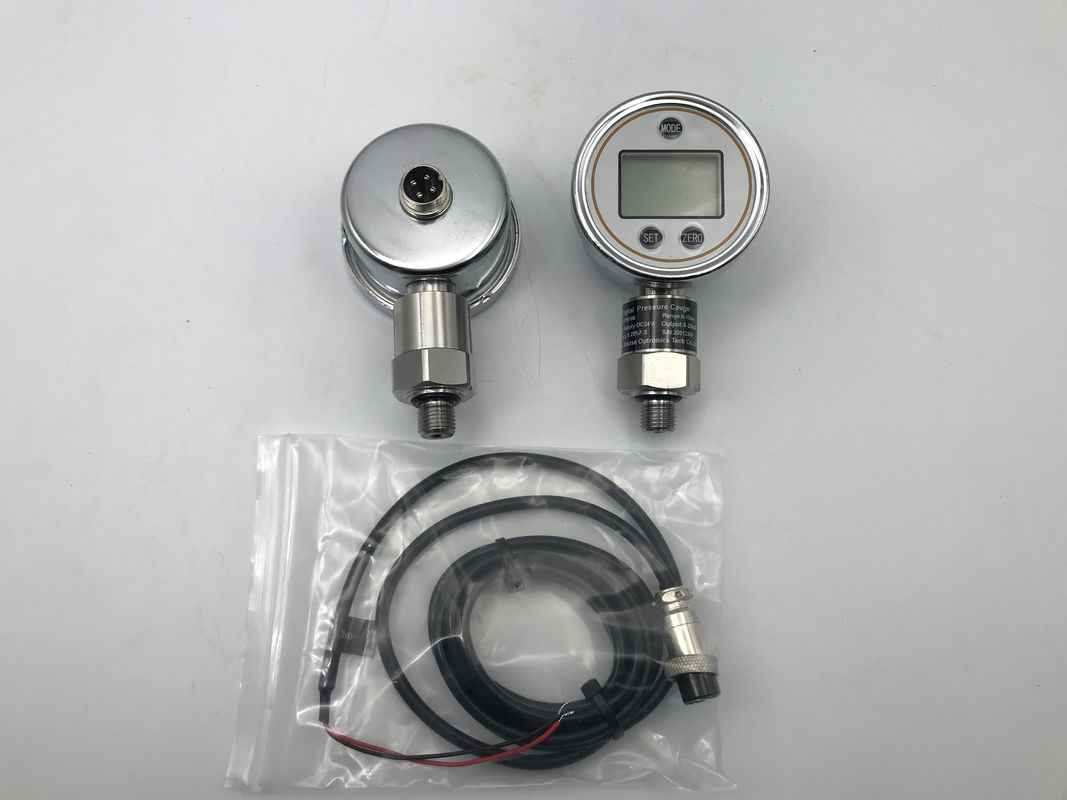 เกจวัดความดันดิจิตอลความแม่นยำสูงพร้อมการป้องกัน IP65 และจอแสดงผล LED 0.56 นิ้ว KPG104