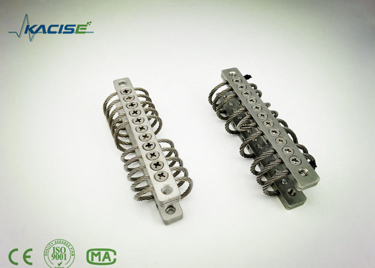 ตัวแยกการสั่นสะเทือนของเชือกลวดที่ได้รับการรับรองมาตรฐาน ISO9001 ทนอุณหภูมิสูง 178 มม. สำหรับเครื่องจักรอุตสาหกรรม