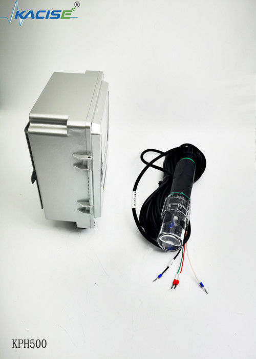 KPH500 PH Sensor เครื่องวิเคราะห์คุณภาพน้ำ 0-14PH ช่วงการวัดการชดเชยอุณหภูมิอัตโนมัติและ 485 การสื่อสาร