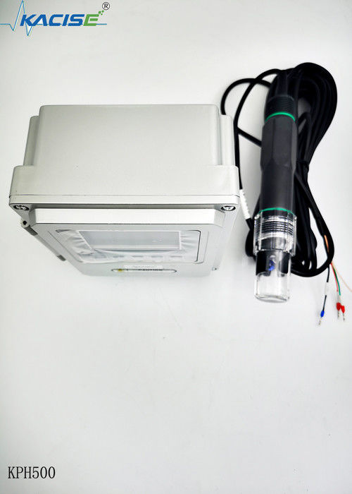KPH500 PH Sensor เครื่องวิเคราะห์คุณภาพน้ำ 0-14PH ช่วงการวัดการชดเชยอุณหภูมิอัตโนมัติและ 485 การสื่อสาร