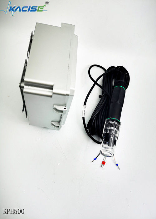 KPH500 PH Sensor เครื่องวิเคราะห์คุณภาพน้ำ 0-14PH ช่วงการวัดการชดเชยอุณหภูมิอัตโนมัติและ 485 การสื่อสาร