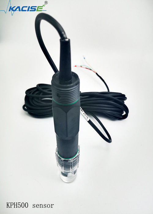KPH500 PH Sensor เครื่องวิเคราะห์คุณภาพน้ำ 0-14PH ช่วงการวัดการชดเชยอุณหภูมิอัตโนมัติและ 485 การสื่อสาร