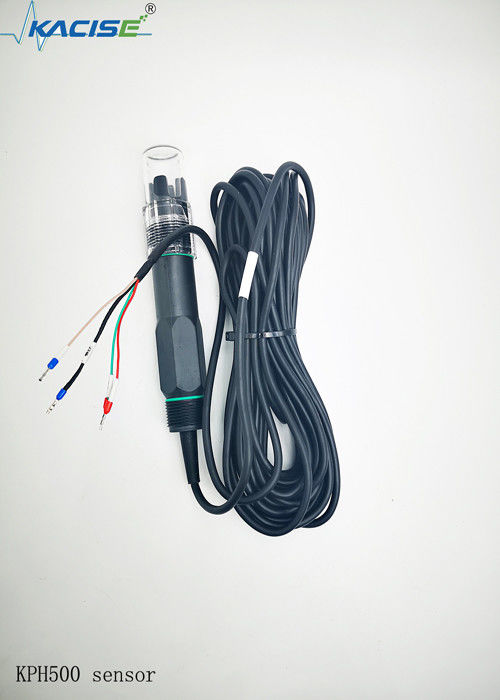 KPH500 PH Sensor เครื่องวิเคราะห์คุณภาพน้ำ 0-14PH ช่วงการวัดการชดเชยอุณหภูมิอัตโนมัติและ 485 การสื่อสาร