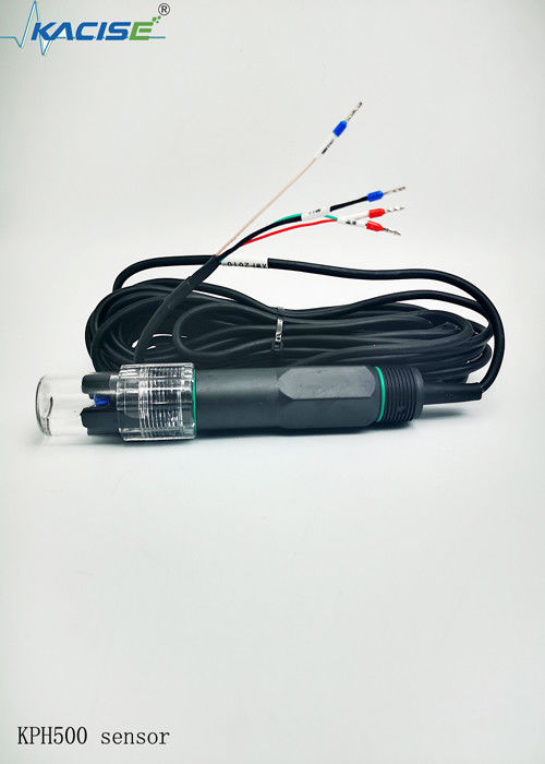 KPH500 PH Sensor เครื่องวิเคราะห์คุณภาพน้ำ 0-14PH ช่วงการวัดการชดเชยอุณหภูมิอัตโนมัติและ 485 การสื่อสาร