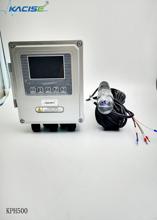 KPH500 PH Sensor เครื่องวิเคราะห์คุณภาพน้ำ 0-14PH ช่วงการวัดการชดเชยอุณหภูมิอัตโนมัติและ 485 การสื่อสาร