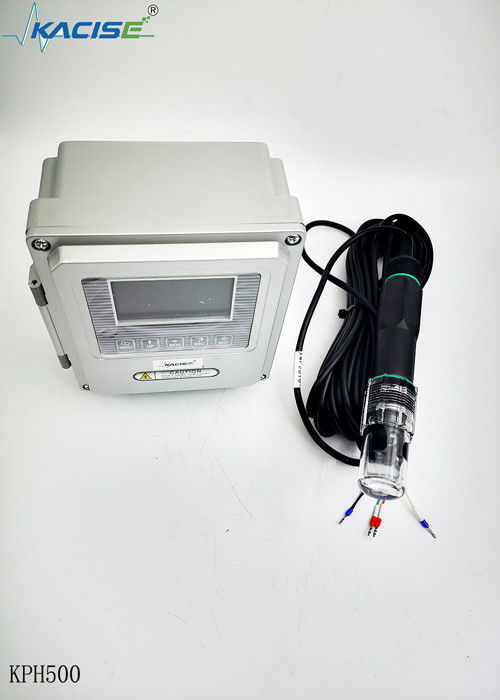 KPH500 PH Sensor เครื่องวิเคราะห์คุณภาพน้ำ 0-14PH ช่วงการวัดการชดเชยอุณหภูมิอัตโนมัติและ 485 การสื่อสาร