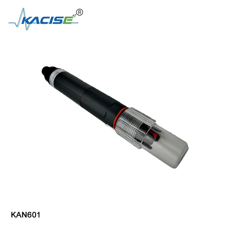 ป้องกัน IP68 4-20mA RS485 แอมโมเนีย ไนโตรเจน เซนเซอร์พร้อมค่าชดเชยอุณหภูมิสําหรับการติดตามคุณภาพน้ํา