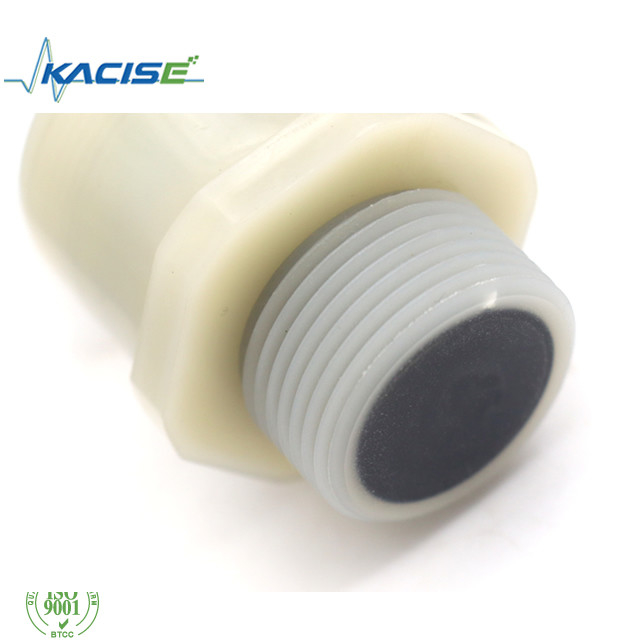 PTFE Corrosion Resistant Ultrasonic Level Transducer / RS485 Water Level Sensor