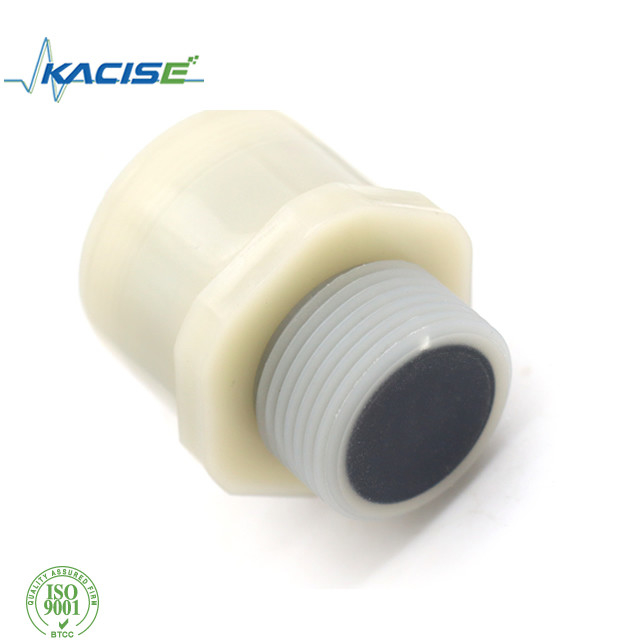 PTFE Corrosion Resistant Ultrasonic Level Transducer / RS485 Water Level Sensor