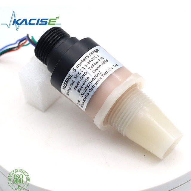 ทรานสดิวเซอร์อัลตราโซนิก IP68 3.3V พร้อมเอาต์พุต RS485 สำหรับการวัดระดับถังโพรเพน