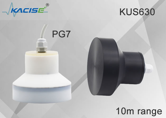 PTFE/PVC ระยะ 15m การออก RS485 หรือ 0 ~ 5V เครื่องตรวจจับระดับน้ําแบบฉีดฉายแบบไร้สาย