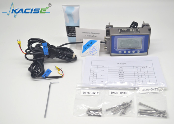 DN15 DN20 DN25 DN32 DN40 Clamp On Non Contact อัลตรasonic Flow Meter สําหรับน้ําและน้ํามัน
